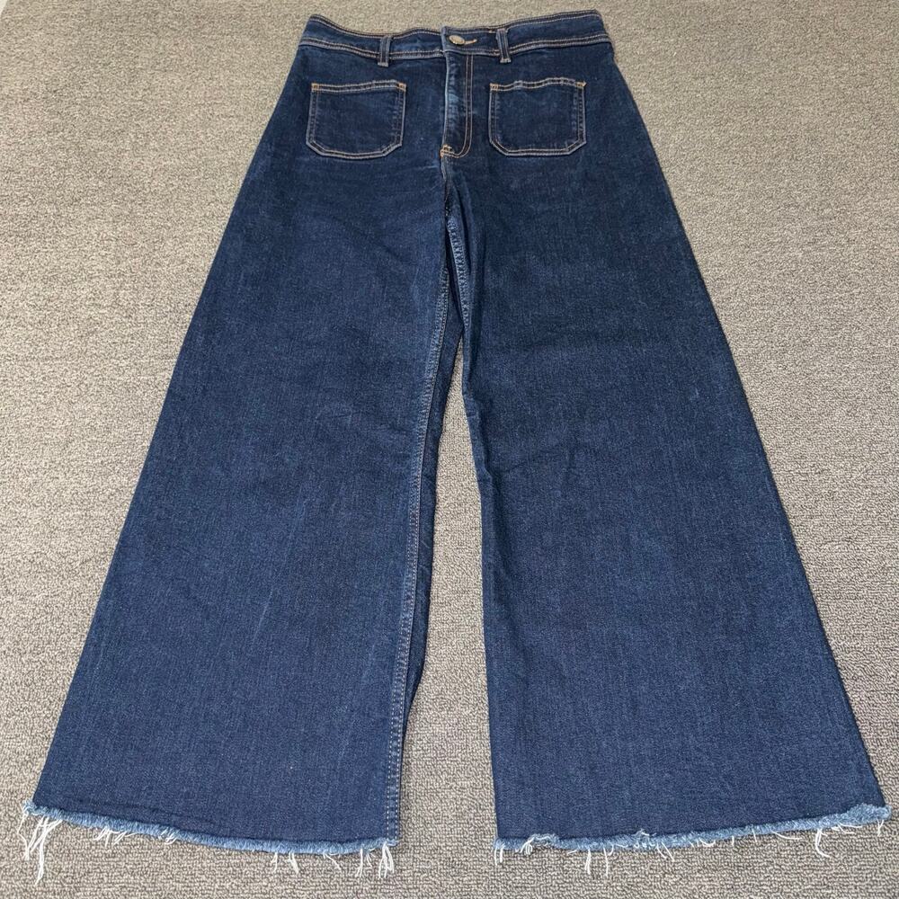 Zara Marine High Rise Cropped